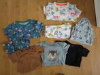 2x shortama + 4x romper - maat 86, Nacht- of Onderkleding, Zo goed als nieuw, Jongetje, Hema C&A Sweet & Soft