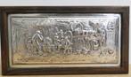 Houten doosje of kistje met zilverplated deksel [1006], Ophalen