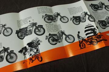 BSA  1968 verkoop folder  B44 B25 D14 A50 A65 A65SS MKIV beschikbaar voor biedingen