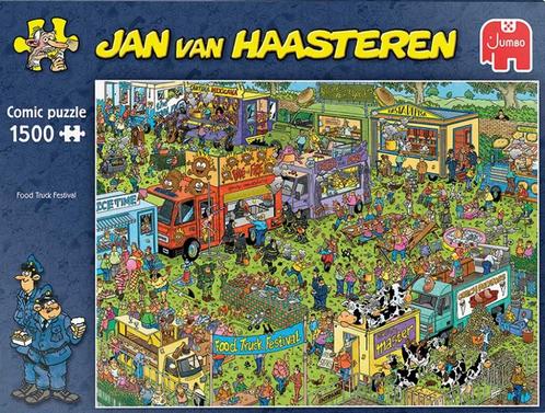 Puzzels: Jan van Haasteren, 1500 stuks, Hobby en Vrije tijd, Denksport en Puzzels, Zo goed als nieuw, Legpuzzel, 500 t/m 1500 stukjes