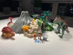 Playmobil T-Rex en Saichania met vulkaan – 5230, Kinderen en Baby's, Speelgoed | Playmobil, Ophalen of Verzenden, Zo goed als nieuw