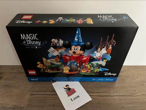 Lego Ideas 21352 Disney magie - Nieuw in ongeopende doos 📦!, Kinderen en Baby's, Speelgoed | Duplo en Lego, Nieuw, Lego, Complete set