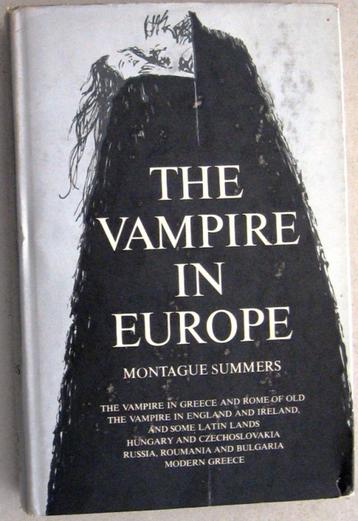 Brief Montague Summers 1933 The Vampire in Europe - vampier beschikbaar voor biedingen