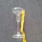 Glazen Kandelaar - Elegant Design, Overige materialen, Ophalen of Verzenden, Zo goed als nieuw, Wit