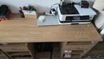 Bureau met la's, Ophalen