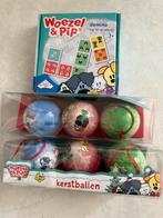 Woezel & Pip Domino + Kerstballen Set - Nieuw, Ophalen of Verzenden, Nieuw