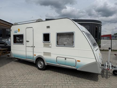 Eifelland Sunshine 460 TD bouwjaar 2000 met voortent, Caravans en Kamperen, Caravans, Bedrijf, tot en met 4, 750 - 1000 kg, Standaardzit