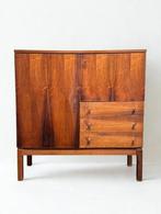 Vintage Midcentury Minimalistisch Highboard Wandkast, Ophalen of Verzenden, Zo goed als nieuw