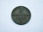 Duitse Staten - PRUISSEN.  2 Pfennig - 1868 B, Verzenden, Duitsland, Losse munt