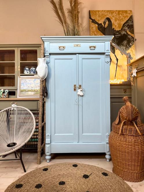Biedermeier meidenkast linnenkast buffetkast servieskast, Huis en Inrichting, Kasten | Ladekasten, 200 cm of meer, 50 tot 75 cm