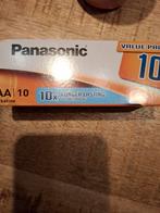 Panasonic AA Batterijen - 10 stuks, Info@panasonic.com, Ophalen of Verzenden, Zo goed als nieuw, Panasonic Corporation, Osaka, Japan