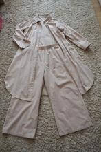Set: wijde broek en lange blouse maat XXL, Beige, Maat 46/48 (XL) of groter, Nieuw, Ophalen of Verzenden