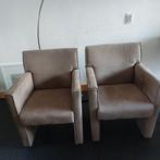 2 Eetkamerstoelen keurige staat. Met zwenkwielen, Huis en Inrichting, Stoelen, Ophalen of Verzenden, Zo goed als nieuw, Wit, Twee