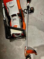 🤩 STIHL Grasmaaier & Kantentrimmer Set + Accu 😍, Tuin en Terras, Grasmaaiers, Ophalen, Cirkelmaaier, Accu-grasmaaier, Zo goed als nieuw