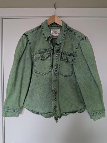 Groen jeansjasje van Only maat XL beschikbaar voor biedingen