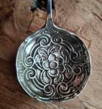 Zilver van vroeger ..room of strooi lepel 4 x een zilverteke, Ophalen of Verzenden, Zilver