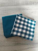 Marco O`Polo thee- en handdoek set wit / blauw, Ophalen of Verzenden, Zo goed als nieuw, Overige kleuren, Theedoek of Handdoek