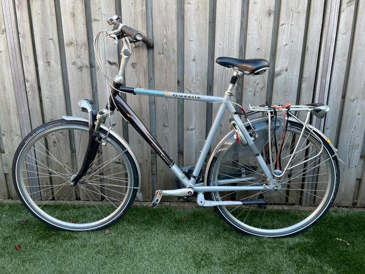 Gazelle Medeo Herenfiets - Exclusief Design, Fietsen en Brommers, Fietsen | Heren | Herenfietsen, Gebruikt, Gazelle, 57 tot 61 cm