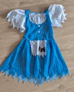 Halloween jurkje, Kinderen en Baby's, Carnavalskleding en Verkleedspullen, Ophalen of Verzenden, Gebruikt, 134 t/m 140, Meisje