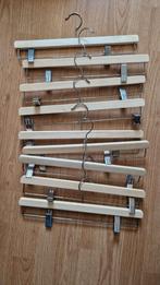 9 IKEA Broekhangers - Hout, Kleding | Dames, Kledinghangers, Ophalen of Verzenden, Nieuw, Hout, Volwassenen