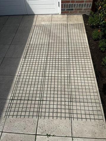 Gaaspaneel/ Gaasmat 120 x 220cm Staal Verzinkt beschikbaar voor biedingen