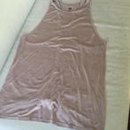 H&M sporttop beige met rimpel detail - maat S, Kleding | Dames, Sportkleding, Ophalen of Verzenden, Zo goed als nieuw, Maat 36 (S)