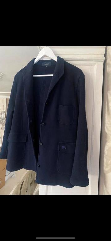 Burberry, maat 52, donkerblauwe blazer, jasje, als nieuw