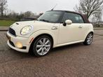 Mini 1.6 Cooper S Cabrio 2009 Wit, Auto's, Mini, Voorwielaandrijving, 4 cilinders, Cabriolet, 4 stoelen