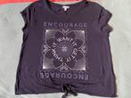 Street One T-shirt 38 encourage, Blauw, Maat 38/40 (M), Ophalen of Verzenden, Street One