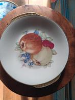 Vintage Fruitschaal/ diep bord met Gouden Rand, Ophalen of Verzenden