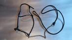 Leer halster met hengstenketting maat full, Dieren en Toebehoren, Ophalen of Verzenden, Zo goed als nieuw, Overige soorten
