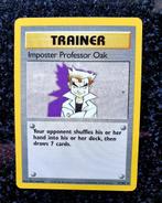 Pokemon Trainer Imposter Prof Oak, Ophalen of Verzenden, Losse kaart, Zo goed als nieuw