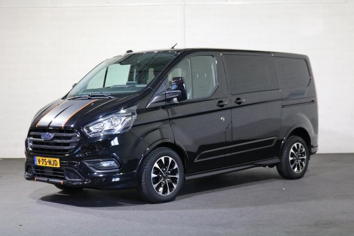 Ford Transit Custom 2.0 TDCI L1 H1 Sport DC Automaat, Auto's, Bestelauto's, Bedrijf, Te koop, ABS, Achteruitrijcamera, Adaptive Cruise Control