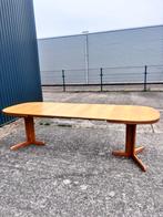 Vintage eettafel uitschuifbaar ovaal, Ophalen, Gebruikt, C, 50 tot 100 cm