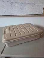 Vintage kunststof CURVER schoenpoetsdoos met klapdeksel, Ophalen of Verzenden, Zo goed als nieuw, Minder dan 35 cm