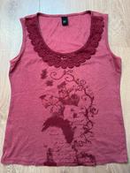 Best Connections dames top bordeauxrood maat 40, Maat 38/40 (M), Ophalen of Verzenden, Zonder mouw, Gedragen