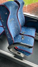 Mancave: Touringcar stoelen in goede staat, Ophalen, Gebruikt, Blauw, Vijf, Zes of meer stoelen