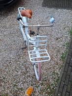 Witte meisjesfiets 24 inch - Goed Onderhouden, Versnellingen, Ophalen, Overige merken, 53 tot 56 cm