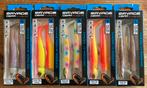 5X Savage Gear Weedless Zeebaars Minnows Sandeels, Watersport en Boten, Hengelsport | Zeevissen, Ophalen, Nieuw, Complete set