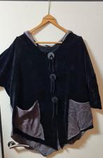 Vest met puntmuts, Zwart, Trui of Vest, Ophalen of Verzenden, Zo goed als nieuw