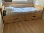 Kajuitbed eenpersoons steigerhout, Ophalen, Gebruikt, 90 cm, Eenpersoons