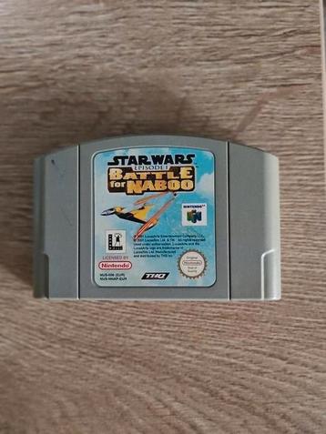Star Wars Episode 1 The battle for Naboo Nintendo 64 beschikbaar voor biedingen