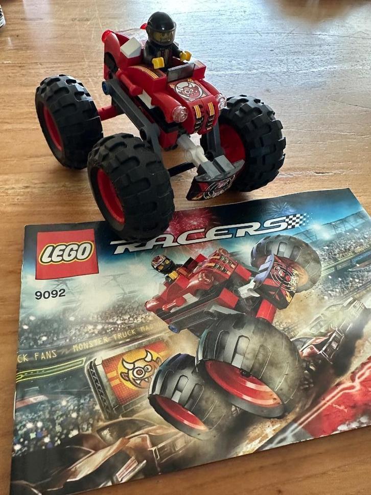 Lego Racers 9092, Kinderen en Baby's, Speelgoed | Duplo en Lego, Gebruikt, Lego, Complete set, Ophalen of Verzenden