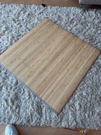 Nieuwe bamboe mat 100x100 cm, 100 tot 150 cm, Beige, Vierkant, Nieuw