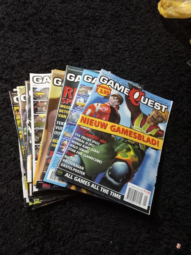 Gamequest ( playstation, xbox, gamecube), Ophalen of Verzenden, Muziek, Film of Tv