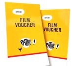 Pathé bioscoop filmvouchers, elke dag geldig, vaste prijs, Tickets en Kaartjes, Eén persoon, Vrijkaartje alle films