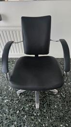 Hair Force kappersstoel (in hoogte verstelbaar), Ophalen, Zwart, Eén