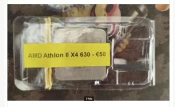 Tray, AMD Athlon II X4 630, Quad-Core, 2.8Ghz, (Socket AM3) beschikbaar voor biedingen