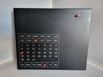 Zwarte rechthoekige magnetische kalenderbord, Ophalen of Verzenden, Maandkalender, Zo goed als nieuw