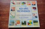 boek - Aquareltechnieken - Hazel Harrison / gouache, acryl, Ophalen of Verzenden, Gelezen, Tekenen en Schilderen